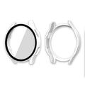 ENKAY Hat-Prince Full Coverage PC Frame + Tempered Glass Protector Composite Case for Samsung Galaxy Watch4 40mm