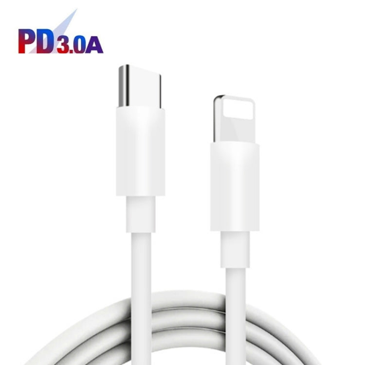 002 40W Dual Port PD / Type-C Fast Charger with USB-C to 8 Pin Data Cable, EU Plug, EU Plug + Type-C to 8 Pin Cable