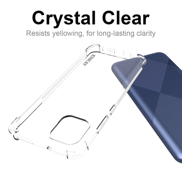 ENKAY Transparent TPU Shockproof Case, For Samsung Galaxy A03 4G 164mm, For Samsung Galaxy A03 4G 166mm, For Samsung Galaxy A03s 4G EU Version, For Samsung Galaxy A13 5G, For Samsung Galaxy M52 5G, For Samsung Galaxy S22 5G, For Samsung Galaxy S22+ 5G ...