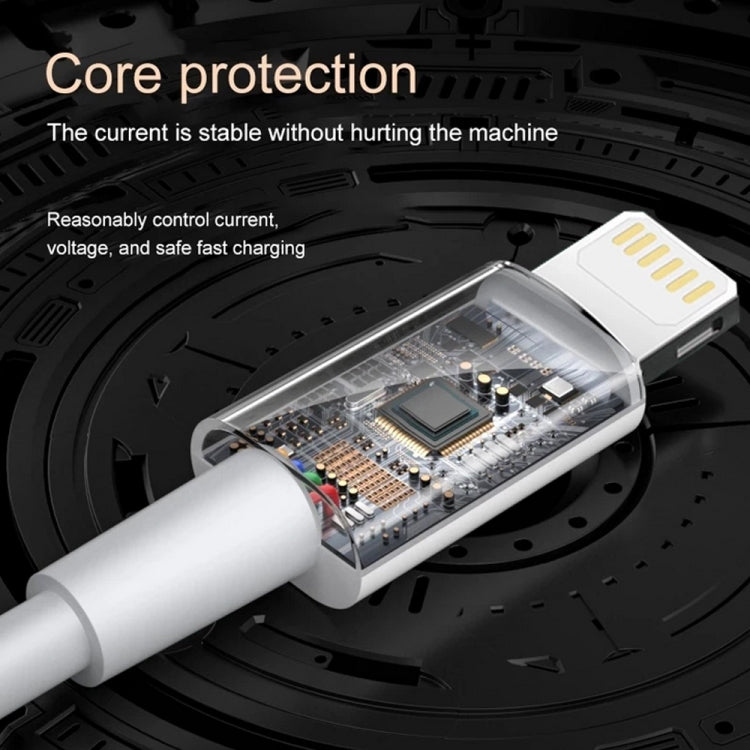 1.5m PD30W USB-C / Type-C to 8 Pin Fast Charging Data Cable for iPhone Series