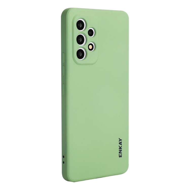 For Samsung Galaxy A53 5G ENKAY Liquid Silicone Soft Shockproof Phone Case, For Samsung Galaxy A53 5G