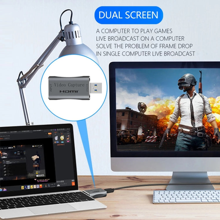 USB 3.0 to HDMI Full HD 1080P 60fps Game Video Capture