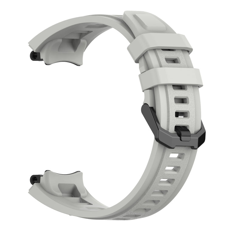 For Amazfit T-Rex 2 Silicone Leisure Watch Band(Rock Gray)