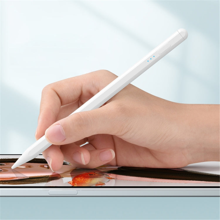 Tablet Phone Universal Capacitive Stylus For iPad Mini6/Mini5/Air3 10.5/Pro 11/Air4 10.9/ 10.2 /Pro  12.9 (White)