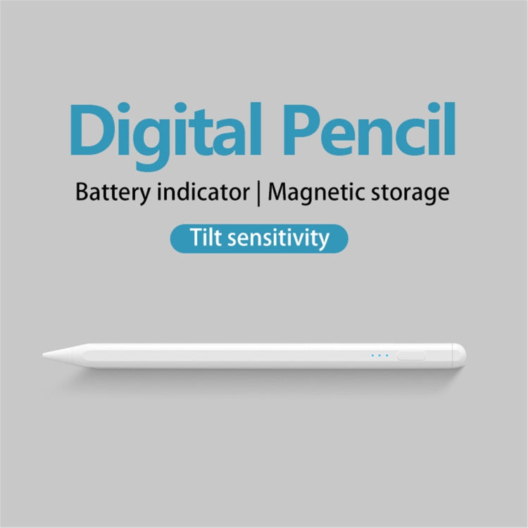 Tablet Phone Universal Capacitive Stylus For iPad Mini6/Mini5/Air3 10.5/Pro 11/Air4 10.9/ 10.2 /Pro  12.9 (White)