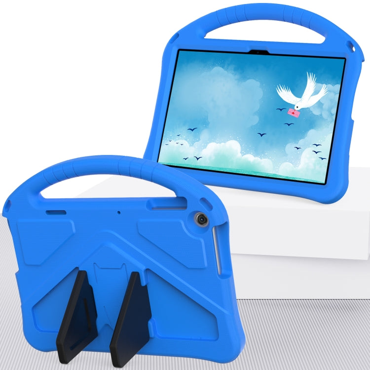 For Lenovo Tab M10 3rd Gen TB328FU / TB328XU 2022 EVA Shockproof Tablet Protective Case with Holder(Blue)