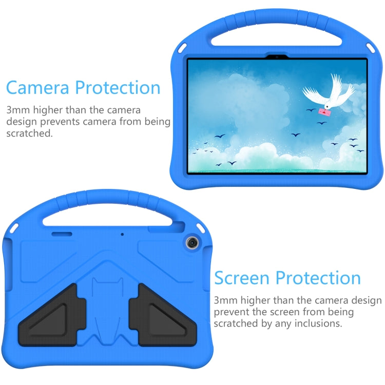 For Lenovo Tab M10 3rd Gen TB328FU / TB328XU 2022 EVA Shockproof Tablet Protective Case with Holder(Blue)