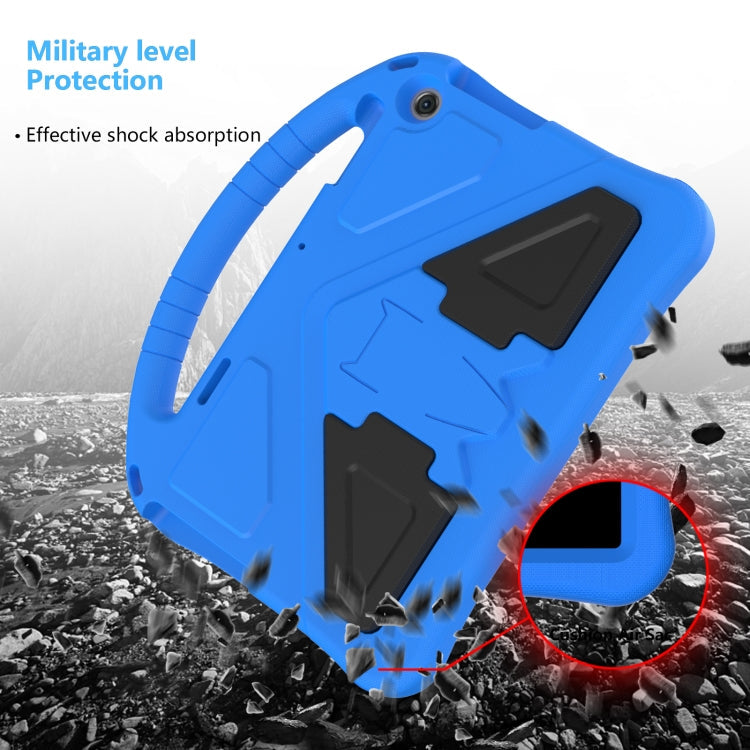 For Lenovo Tab M10 3rd Gen TB328FU / TB328XU 2022 EVA Shockproof Tablet Protective Case with Holder(Blue)
