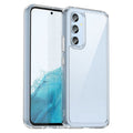 For Samsung Galaxy A54 5G Colorful Series Acrylic + TPU Phone Case(Transparent)