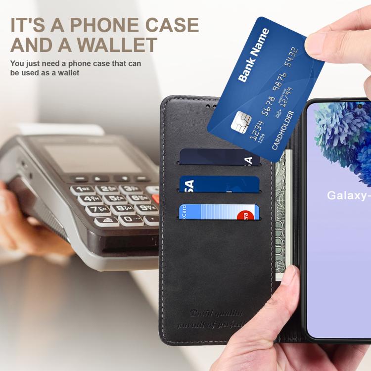 Suteni Calf Texture Horizontal Flip Leather Phone Case, For Samsung Galaxy S26+ 5G, For Samsung Galaxy S26 Ultra 5G, For Samsung Galaxy S26 5G, For Samsung Galaxy S25 5G, For Samsung Galaxy S25+ 5G, For Samsung Galaxy S25 Ultra 5G