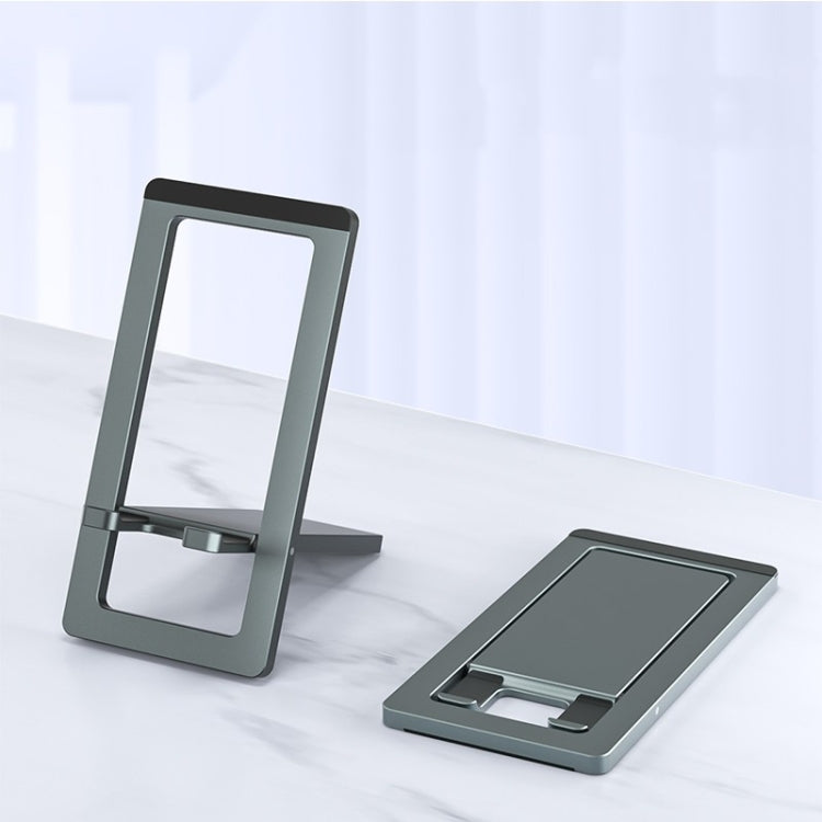 H18 Multifunctional Portable Phone Tablet Desktop Folding Stand(Gray)