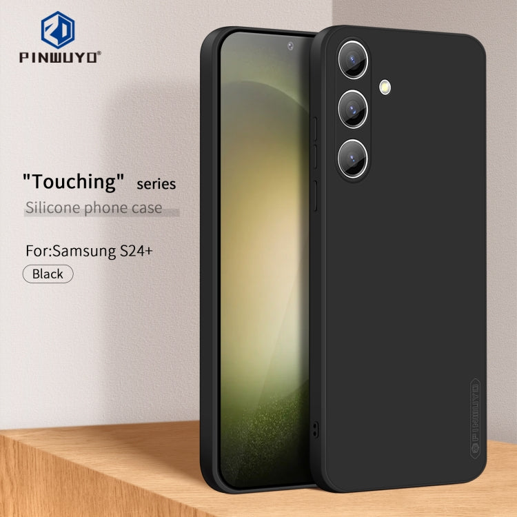PINWUYO Sense Series Liquid Silicone TPU Phone Case, For Galaxy S24+ 5G, For Galaxy S24 5G, For Galaxy A34 5G, For Galaxy A54 5G