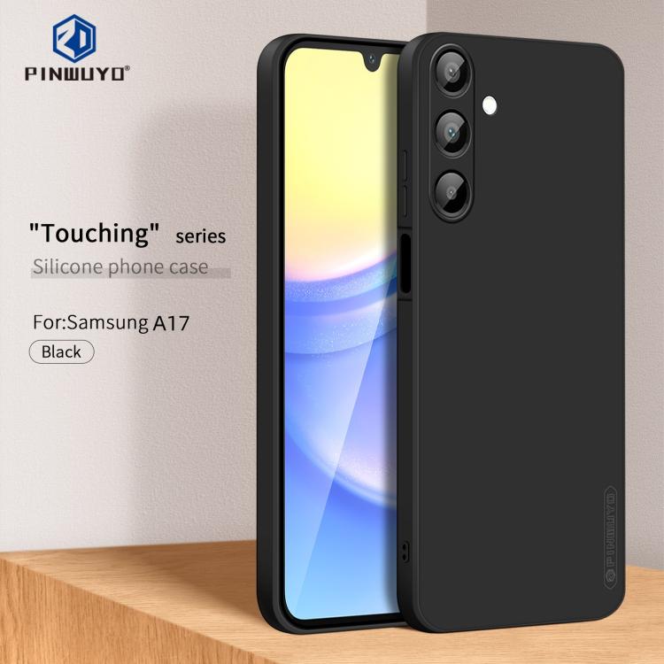 PINWUYO Sense Series Liquid Silicone TPU Phone Case, For Galaxy A17, For Galaxy S25 Edge 5G, For Galaxy A06 5G, For Galaxy A56 5G, For Galaxy A26 5G, For Galaxy A36 5G, For Galaxy S25 5G, For Galaxy S25+ 5G