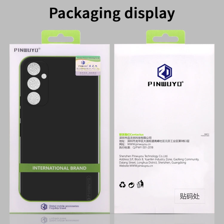 PINWUYO Sense Series Liquid Silicone TPU Phone Case, For Galaxy A17, For Galaxy S25 Edge 5G, For Galaxy A06 5G, For Galaxy A56 5G, For Galaxy A26 5G, For Galaxy A36 5G, For Galaxy S25 5G, For Galaxy S25+ 5G