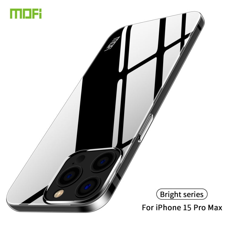 For iPhone 15 Pro Max MOFI Ming Series Ultra-thin TPU Phone Case(Transparent)