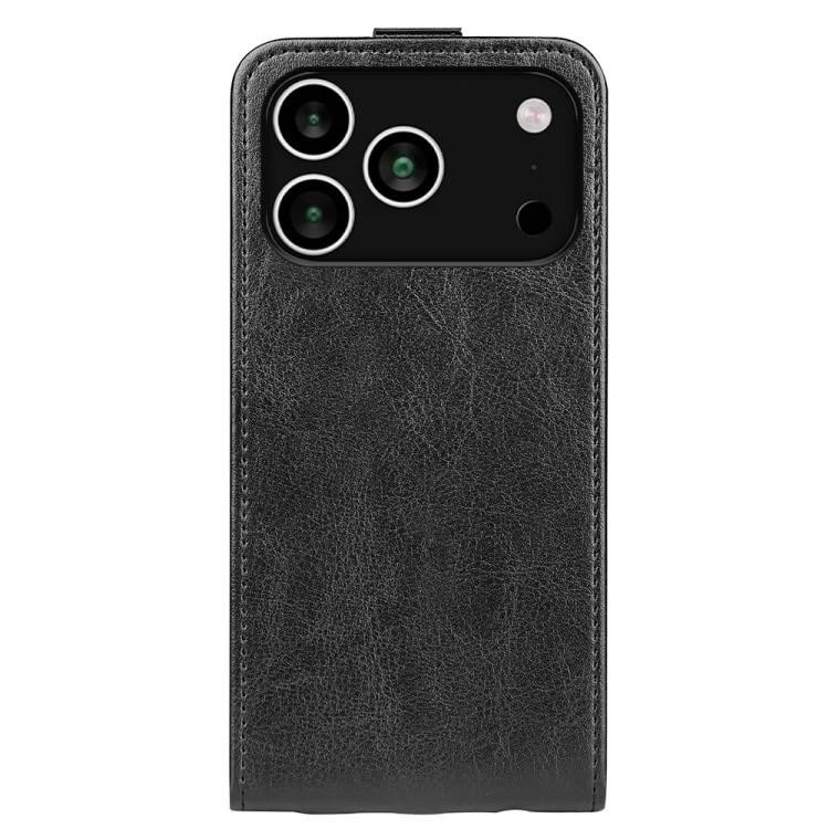 R64 Texture Single Vertical Flip Leather Phone Case, For iPhone 18 Pro / 17 Pro, For iPhone 18 Pro Max / 17 Pro Max, For iPhone 17e / 16e, For iPhone 17, For iPhone Air, For iPhone 16 Pro Max