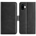 Dual-side Magnetic Buckle Horizontal Flip Leather Phone Case, For iPhone 16, For iPhone 15 Pro Max, For iPhone 15 Pro, For iPhone 15 Plus