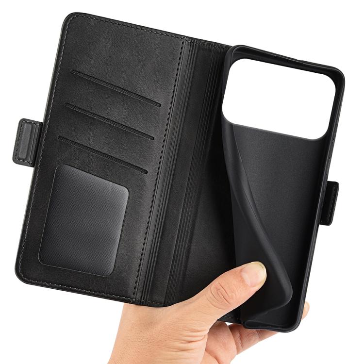 Dual-side Magnetic Buckle Horizontal Flip Leather Phone Case, For iPhone 18 Pro / 17 Pro, For iPhone 18 Pro Max / 17 Pro Max, For iPhone 17e / 16e, For iPhone 17