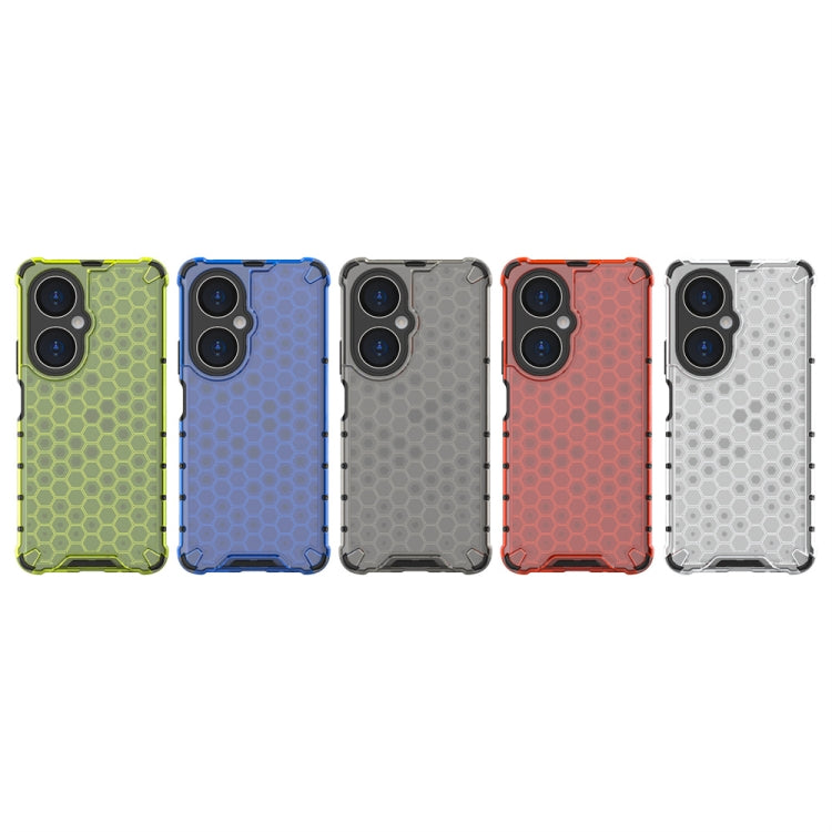 For Huawei Enjoy 60 Pro / nova 11i Shockproof Honeycomb Phone Case(Red)