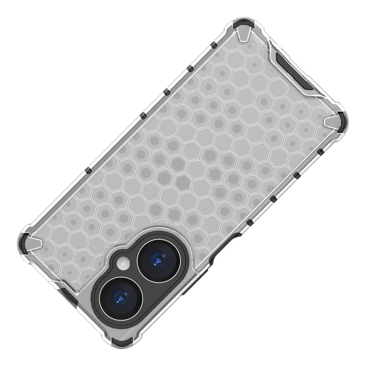 For Huawei Enjoy 60 Pro / nova 11i Shockproof Honeycomb Phone Case(Red)