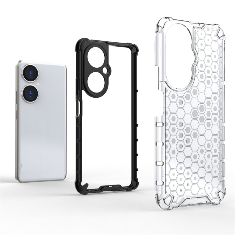 For Huawei Enjoy 60 Pro / nova 11i Shockproof Honeycomb Phone Case(Green)