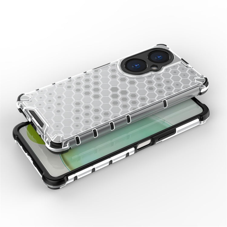 For Huawei Enjoy 60 Pro / nova 11i Shockproof Honeycomb Phone Case(Green)