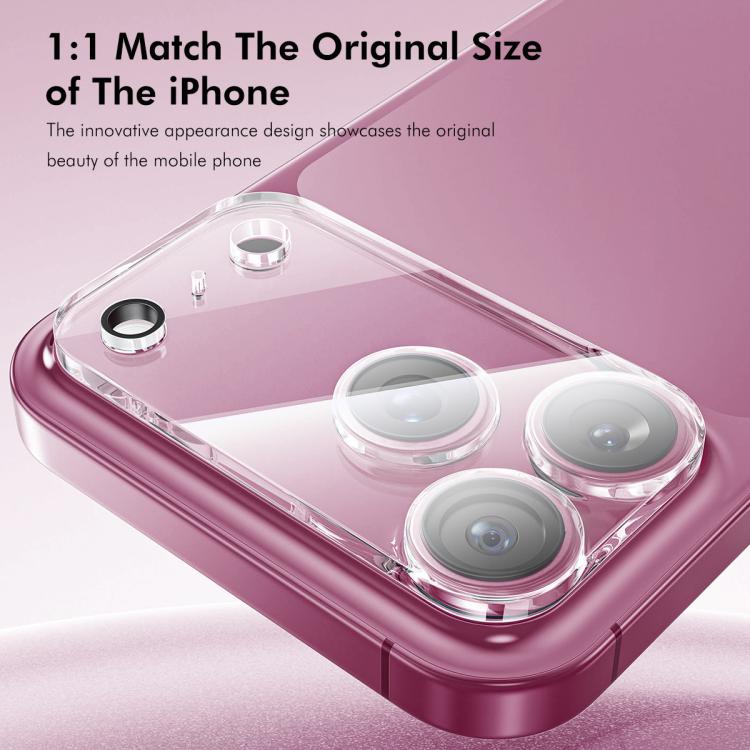 2pcs ENKAY Hat-Prince 9H Rear Camera Lens Tempered Glass Film, For iPhone 17e / 16e, For iPhone 17 Pro Max, For iPhone 17 Pro, For iPhone 17, For iPhone Air, For iPhone 16 Pro / 16 Pro Max, For iPhone 16 / 16 Plus, For iPhone 15 Pro / 15 Pro Max       ...