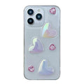 For iPhone 14 Pro Max Love Epoxy TPU Phone Case(Pink)