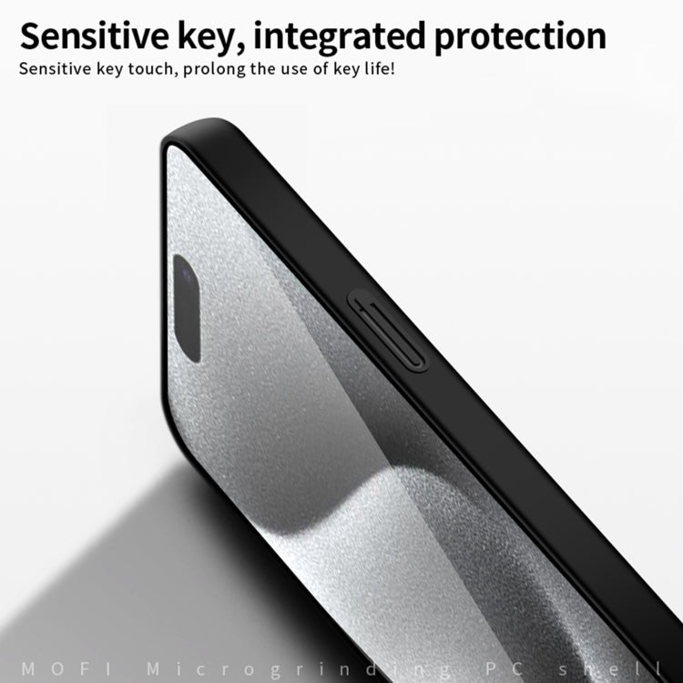 MOFI Frosted PC Ultra-thin Hard Phone Case, For iPhone 16, For iPhone 15 Pro Max, For iPhone 15 Pro, For iPhone 15 Plus