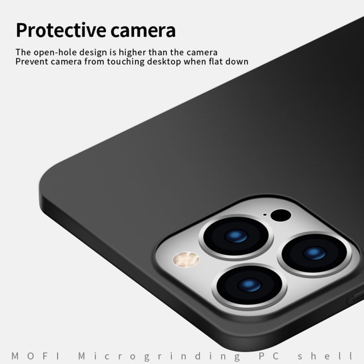 MOFI Frosted PC Ultra-thin Hard Phone Case, For iPhone 16, For iPhone 15 Pro Max, For iPhone 15 Pro, For iPhone 15 Plus