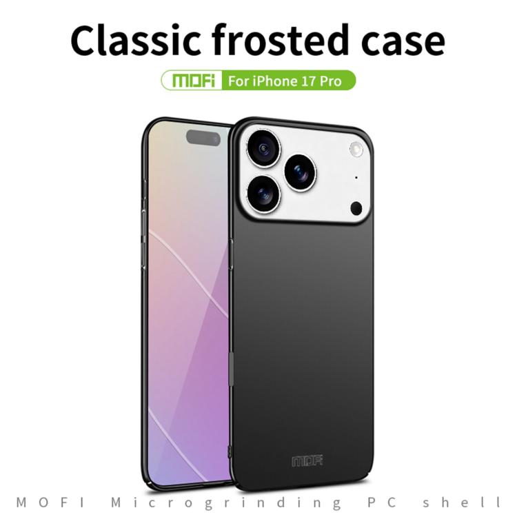 MOFI Frosted PC Ultra-thin Hard Phone Case, For iPhone Air, For iPhone 16 Pro Max, For iPhone 16 Pro, For iPhone 16 Plus