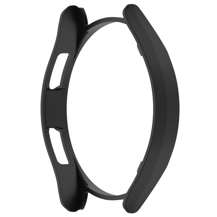 For Samsung Galaxy Watch 6 Classic 47mm Half Coverage Hollow PC Watch Protective Case(Black)