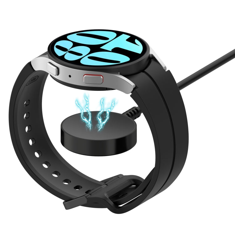 For Samsung Galaxy Watch 6 Classic Magnetic Type-C Interface Watch Charger(Black)