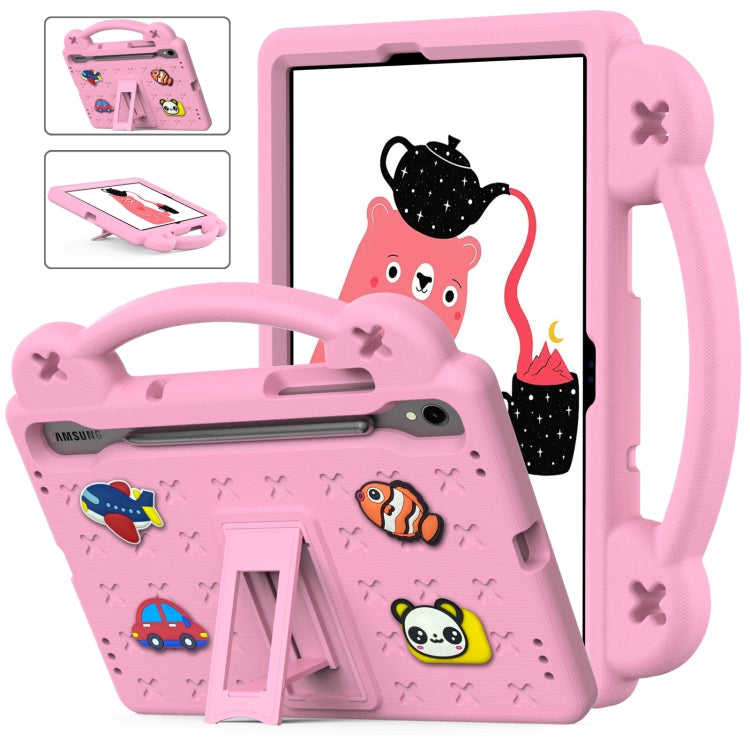 Handle Kickstand Children EVA Shockproof Tablet Case, For Samsung Galaxy Tab S8 X700, For Samsung Galaxy S7 FE 12.4 T730 / T736, For Samsung Galaxy Tab S7 T870, For Samsung Galaxy Tab S7+ / T970/T975/T976