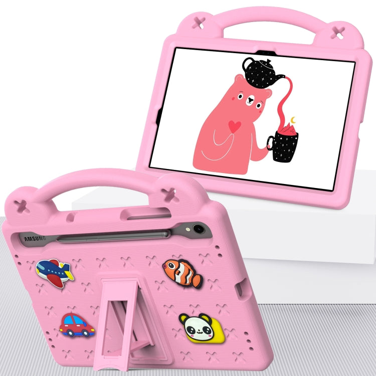 Handle Kickstand Children EVA Shockproof Tablet Case, For Samsung Galaxy Tab S8 X700, For Samsung Galaxy S7 FE 12.4 T730 / T736, For Samsung Galaxy Tab S7 T870, For Samsung Galaxy Tab S7+ / T970/T975/T976