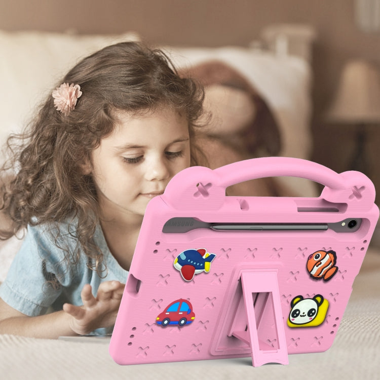 Handle Kickstand Children EVA Shockproof Tablet Case, For Samsung Galaxy Tab S8 X700, For Samsung Galaxy S7 FE 12.4 T730 / T736, For Samsung Galaxy Tab S7 T870, For Samsung Galaxy Tab S7+ / T970/T975/T976