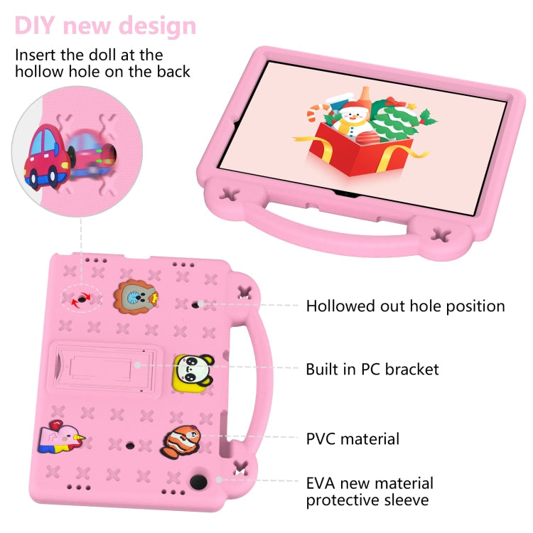 Handle Kickstand Children EVA Shockproof Tablet Case, For Samsung Galaxy Tab A11+ / A9+, For Samsung Galaxy Tab S10 FE+, For Samsung Galaxy Tab S10+12.4 X820, For Samsung Galaxy Tab S9 FE+ 12.4 X610N