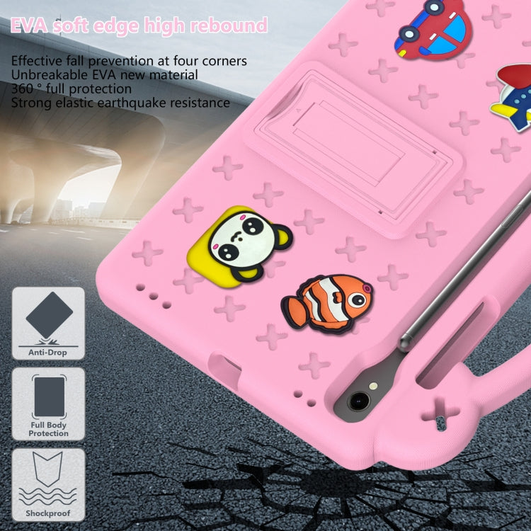 Handle Kickstand Children EVA Shockproof Tablet Case, For Samsung Galaxy Tab S9 FE / X510N, For Samsung Galaxy Tab S9 X710/X716B, For Samsung Galaxy Tab S9+ 12.4 X810, For Samsung Galaxy Tab S8+ 12.4 X800/X806