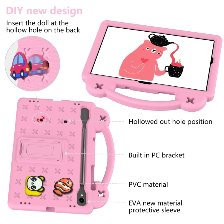 Handle Kickstand Children EVA Shockproof Tablet Case, For Samsung Galaxy Tab S9 FE / X510N, For Samsung Galaxy Tab S9 X710/X716B, For Samsung Galaxy Tab S9+ 12.4 X810, For Samsung Galaxy Tab S8+ 12.4 X800/X806