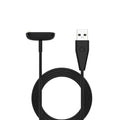 For Fitbit Charge 6 USB Port Smart Watch Charging Cable with Reset Key, 50cm, 1m