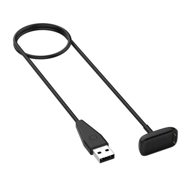 For Fitbit Charge 6 USB Port Smart Watch Charging Cable with Reset Key, 50cm, 1m