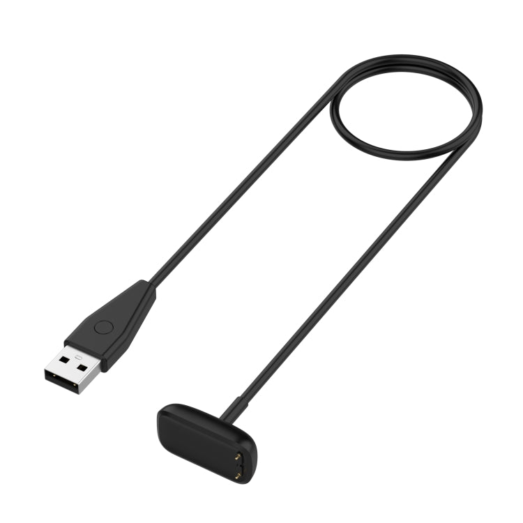 For Fitbit Charge 6 USB Port Smart Watch Charging Cable with Reset Key, 50cm, 1m