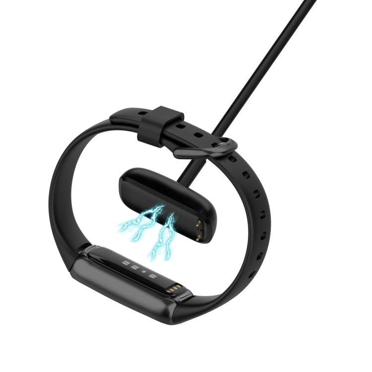 For Fitbit Charge 6 USB Port Smart Watch Charging Cable with Reset Key, 50cm, 1m
