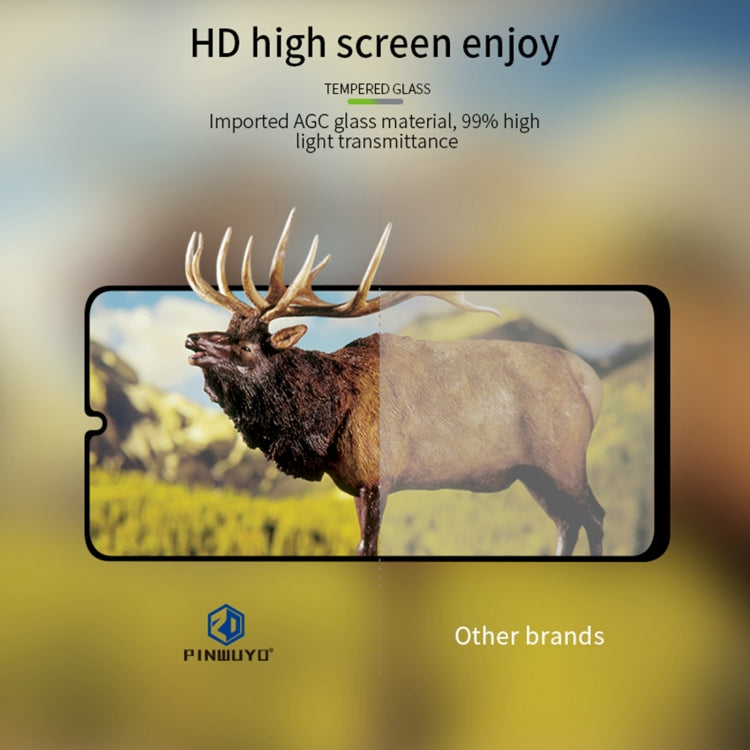 PINWUYO 9H 2.5D Full Screen Tempered Glass Film, For Galaxy M55, For Galaxy S24+ 5G, For Galaxy S24 5G, For Galaxy A15, For Galaxy A05, For Galaxy A05s, For Galaxy A17 / A16 / A26, For Galaxy A35 / A55