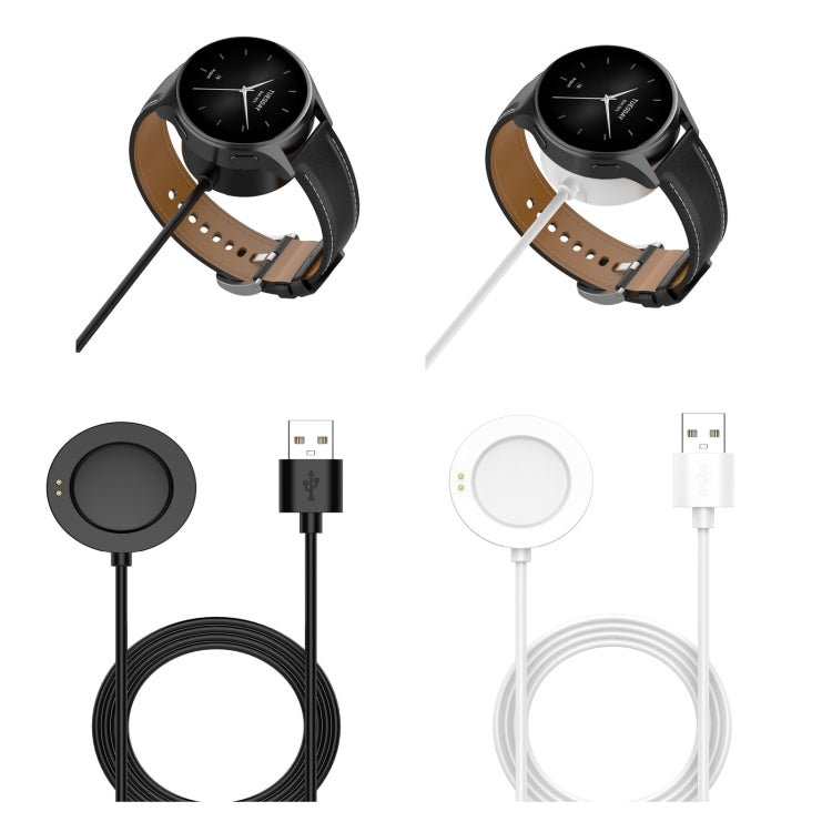 For Xiaomi Watch 2 Pro Magnetic Smart Watch Charging Cable, Length: 1m(Black)