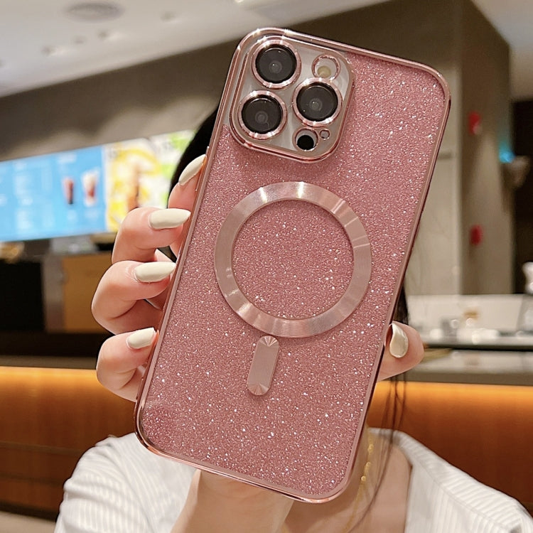 Glitter Electroplating MagSafe TPU Phone Case, For iPhone 13 Pro Max, For iPhone 13 Pro, For iPhone 13