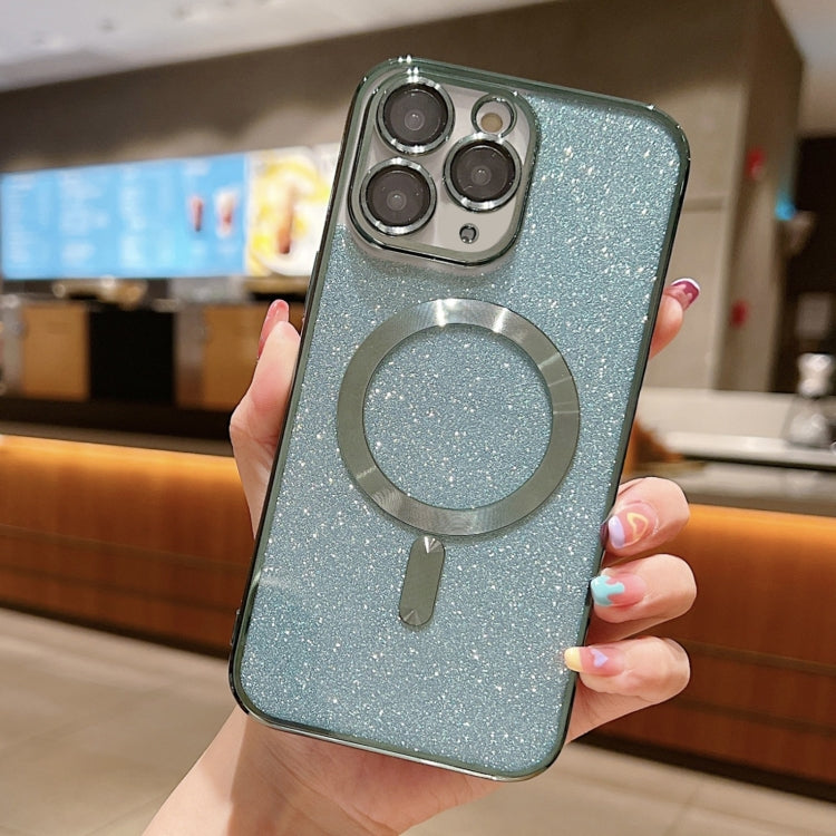 Glitter Electroplating MagSafe TPU Phone Case, For iPhone 11 Pro Max, For iPhone 11, For iPhone 11 Pro