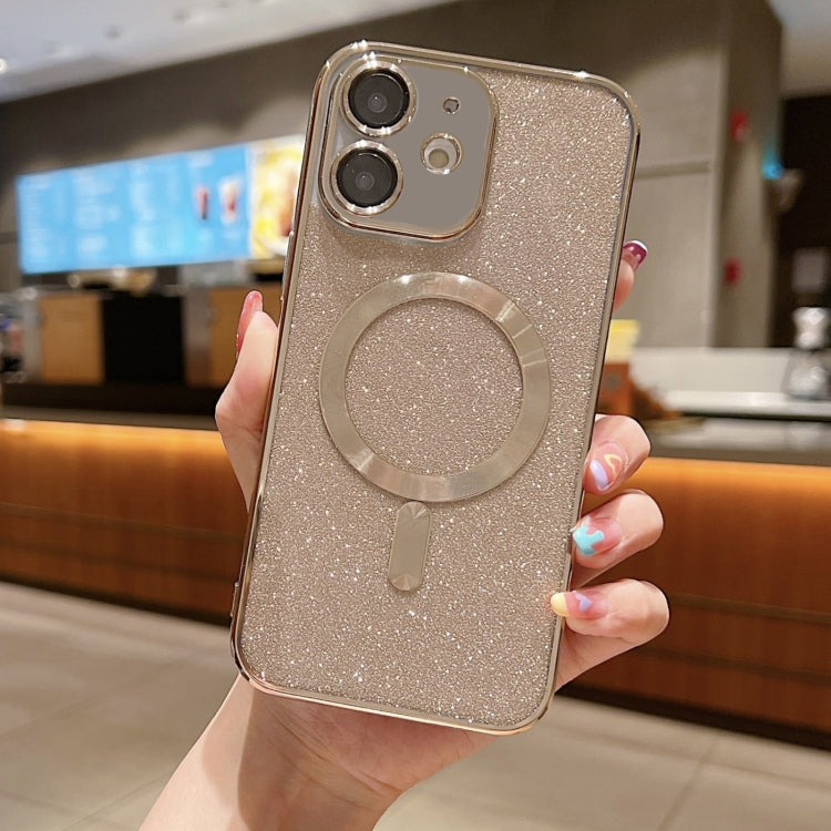 Glitter Electroplating MagSafe TPU Phone Case, For iPhone 11 Pro Max, For iPhone 11, For iPhone 11 Pro