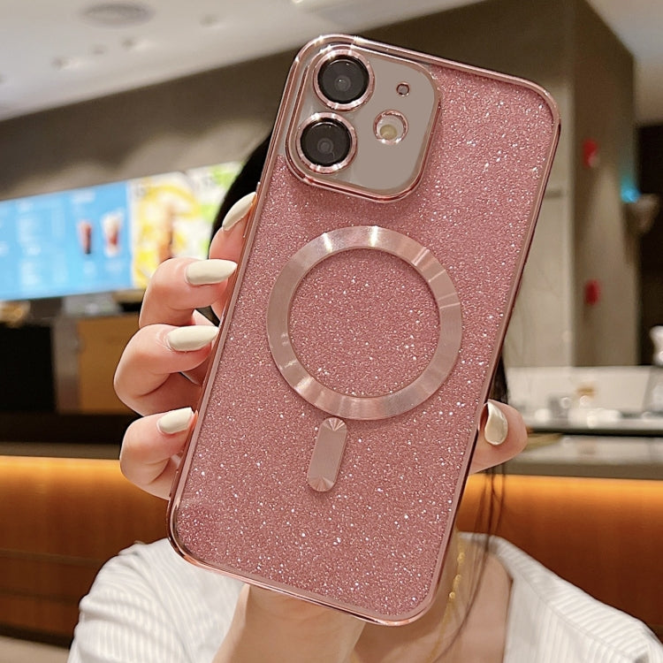 Glitter Electroplating MagSafe TPU Phone Case, For iPhone 11 Pro Max, For iPhone 11, For iPhone 11 Pro
