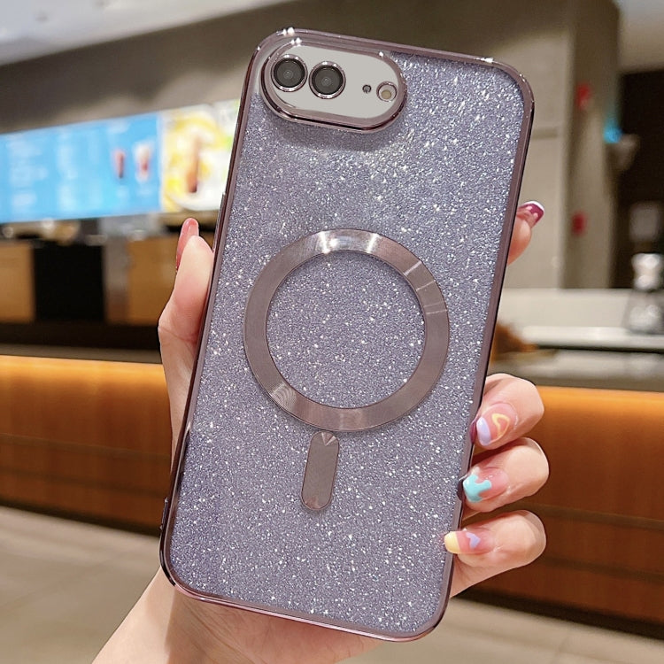 Glitter Electroplating MagSafe TPU Phone Case, For iPhone 7 Plus / 8 Plus